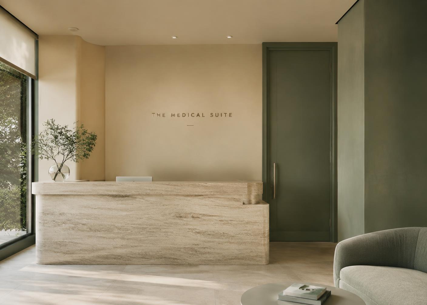 Recepción de ÉLAN Clinic